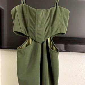 Green dress